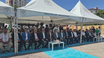 Melikgazi’de 72 daire ve 13 dükkanın temeli atıldı!