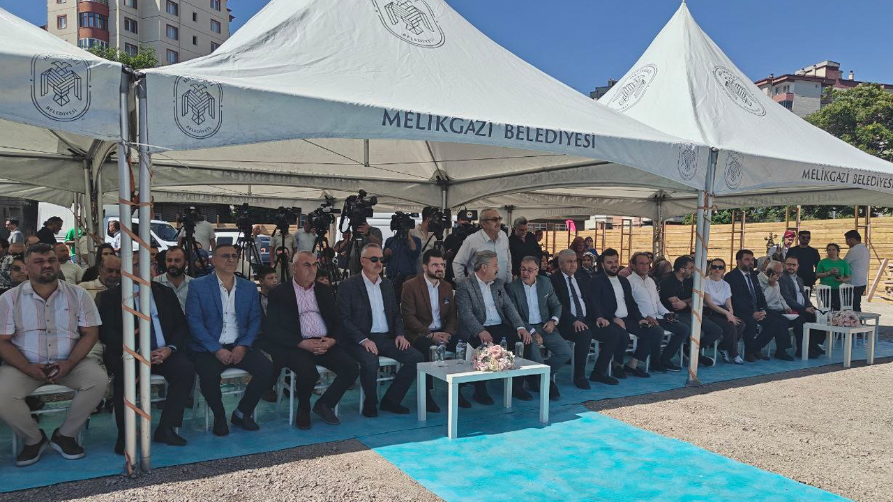 Melikgazi’de 72 daire ve 13 dükkanın temeli atıldı!