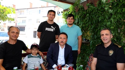 Vali Çiçek ve Emniyet Müdürü vatandaşlarla buluştu!
