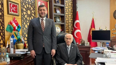 Baki Ersoy’dan Genel Başkan Bahçeli’ye Ziyaret: “Sevdamız Kayseri, Sevdamız Türk Milleti”