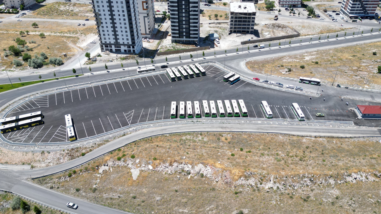 Otobüs garaj noktaları hayata geçiyor!
