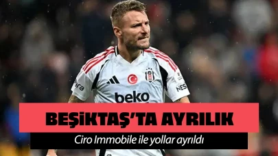 Beşiktaş, Ciro Immobile ile yollarını ayırdı!