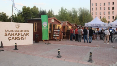 Talas'ta Sahaflar Çarşısı açıldı!
