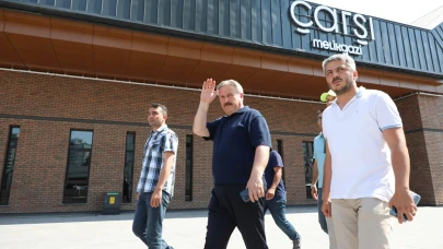 Çarşı Melikgazi çevre düzenlemesinde son aşamaya gelindi!