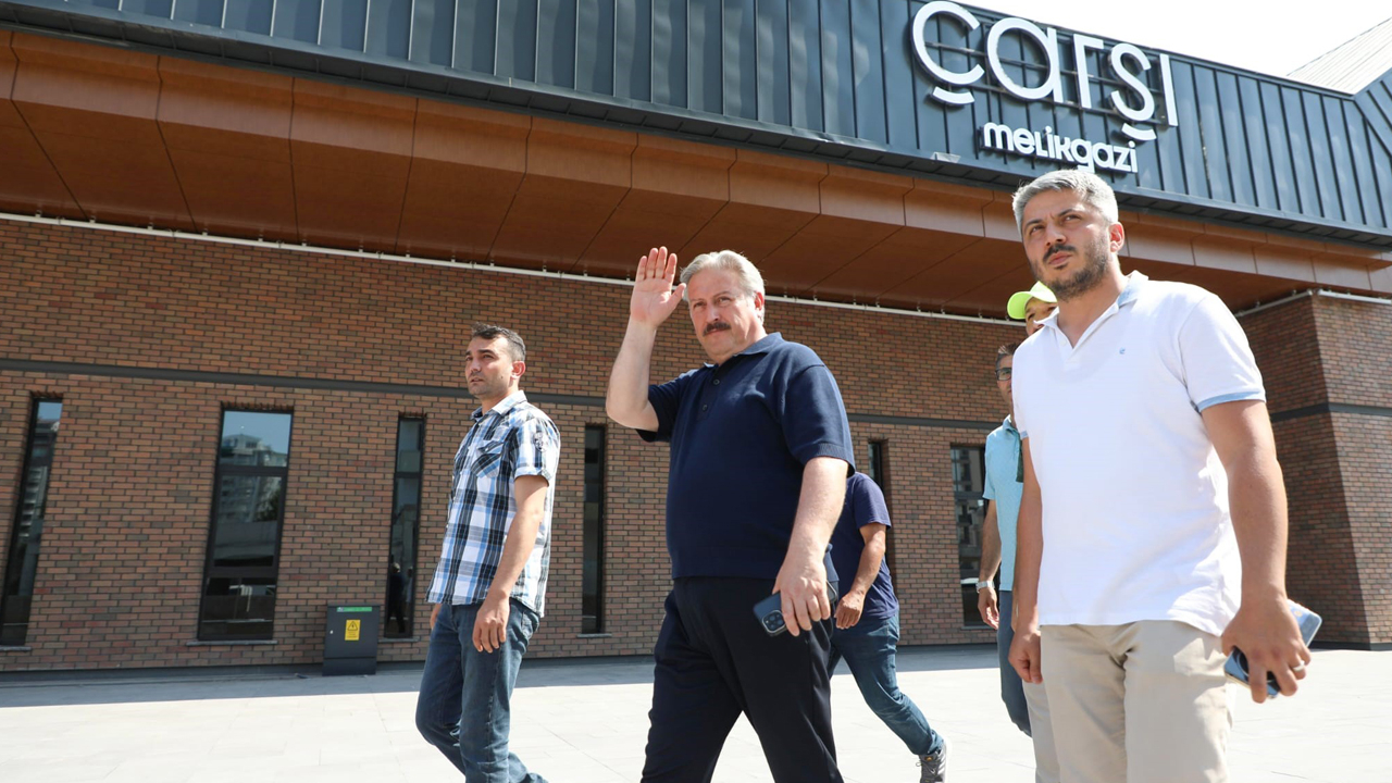 Çarşı Melikgazi çevre düzenlemesinde son aşamaya gelindi!
