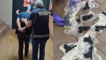 Ruhsatsız silah operasyonunda 2 kişi gözaltında!