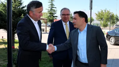 Vali Çiçek’ten İl Millî Eğitim Müdürlüğü’ne ziyaret!