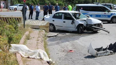 Otomobilin çarptığı yaşlı adam öldü!