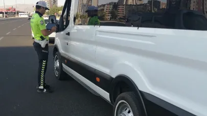 Kayseri'de 403 araca ceza yazıldı!