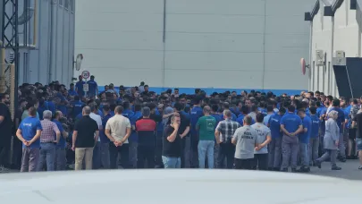 Yataş'ta işçilerin 'maaş' eylemi!