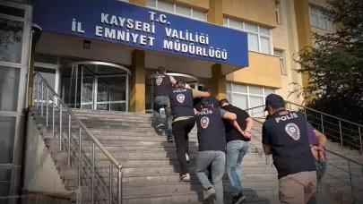 Kayseri'de 7 dolandırıcı yakalandı!