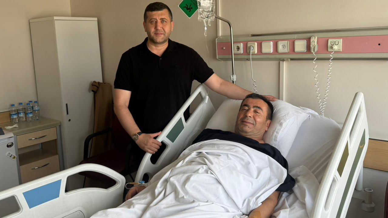 Baki Ersoy’dan Başkan Metin’e Geçmiş Olsun Ziyareti!