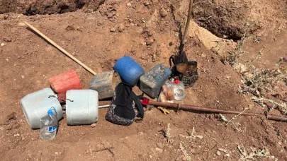 Kaçak kazı yapanlara suçüstü: Define avcıları dronla tespit edildi!