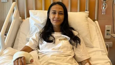 Simge Aköz, elinden operasyon geçirdi!