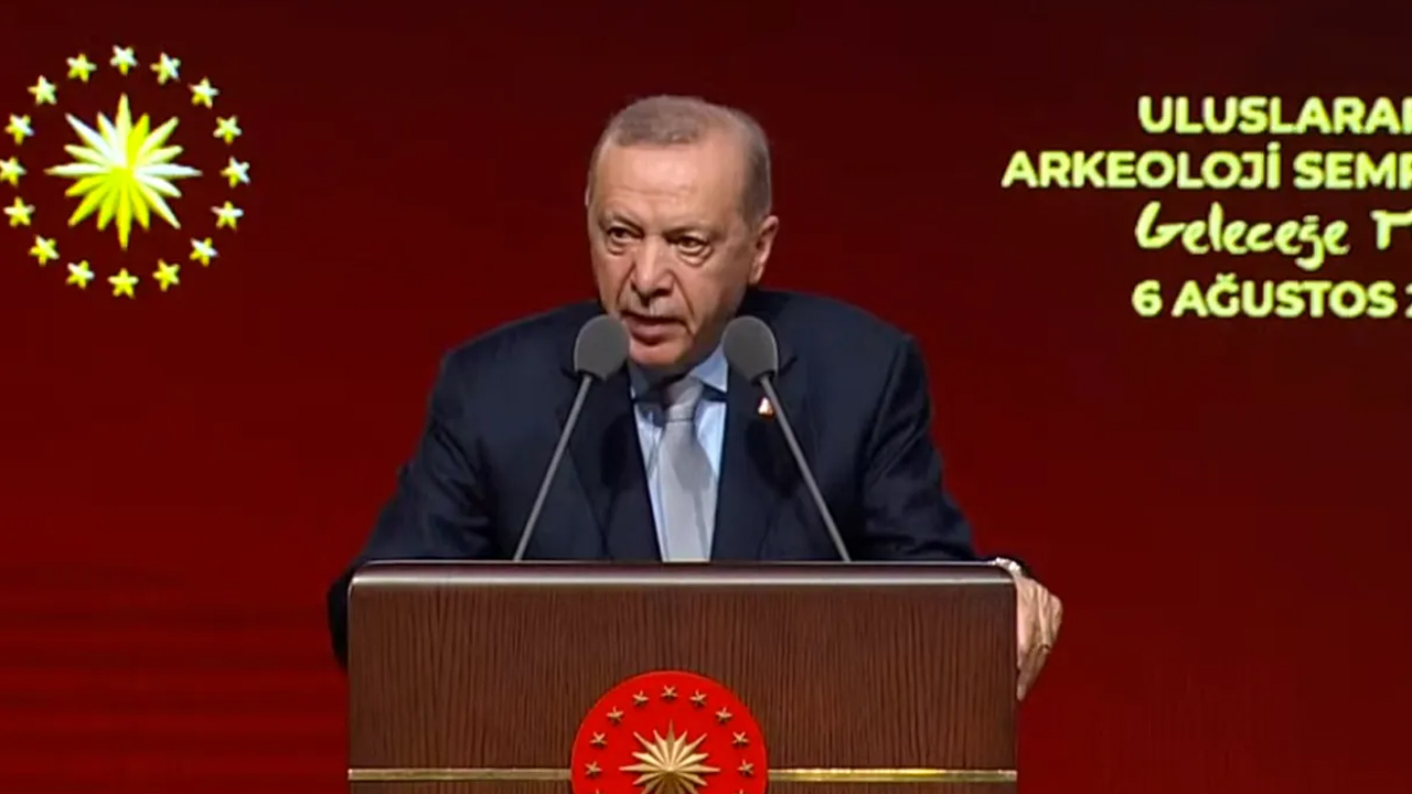 Cumhurbaşkanı Erdoğan açıkladı: Türkiye dünya arkeolojisinde ilk sırada yer alıyor!