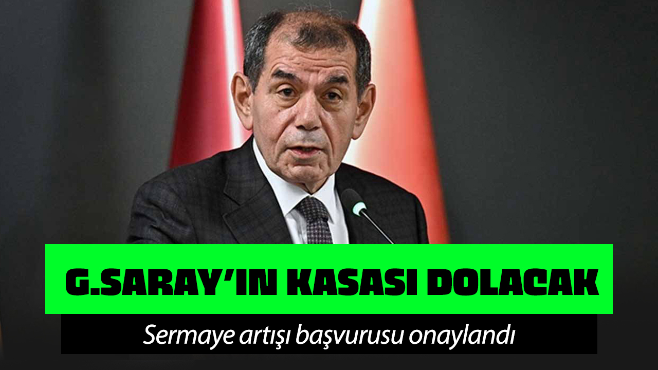 Galatasaray'dan sermaye artışı için KAP geldi!