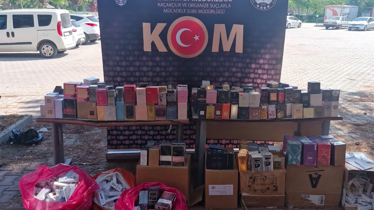 Kaçak parfüm satan şahıslar yakalandı!