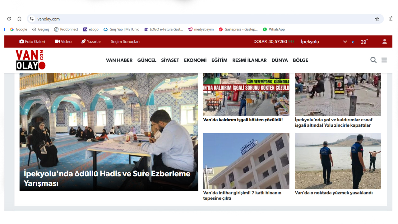 Van Son Dakika Gelişmeleri ve Analizler