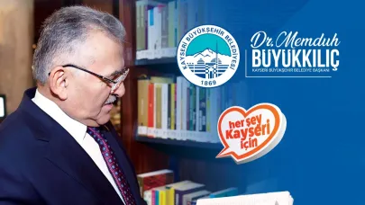Başkan Büyükkılıç: "15 kütüphanede 1 milyonu aşkın ziyaretçi ağırladık"
