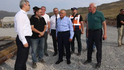 Erciyes'te sıcak su için sondaj çalışmaları aralıksız sürüyor!