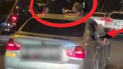Kayseri'de drift atan kadın sürücüye 48 bin TL ceza yazıldı!