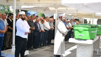 Erciyes Dağı'nda ölü bulunan çift son yolculuğuna uğurlandı!