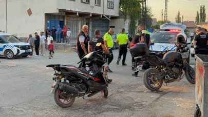 Kayseri'de polisten kaçan motosiklet sürücüsüne 73 bin TL'lik ceza!