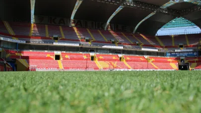Kayserispor-Galatasaray maçının oynanacağı stadyum hazır hale getirildi!