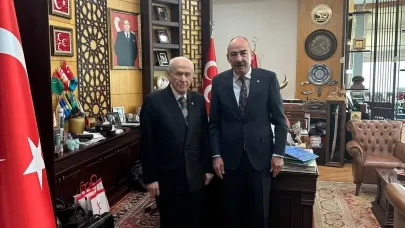 KTO Heyetinden MHP Lideri Bahçeli’ye Ziyaret!