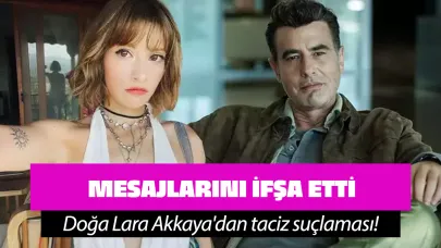 Doğa Lara Akkaya'dan rol arkadaşı Tayanç Ayaydın'a taciz suçlaması!