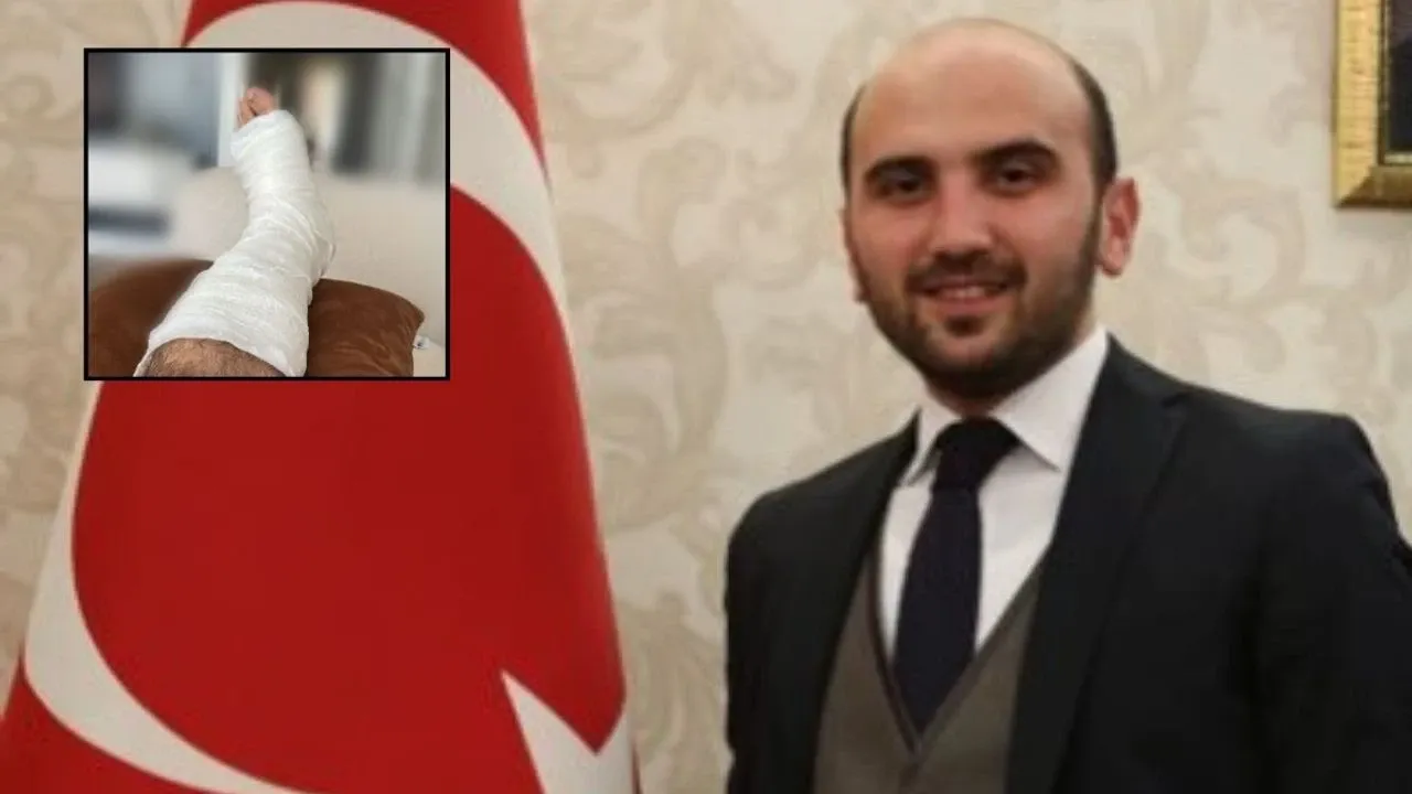 AK Parti Melikgazi İlçe Başkanı Tayyar Şahin Trafik Kazasında Yaralandı!