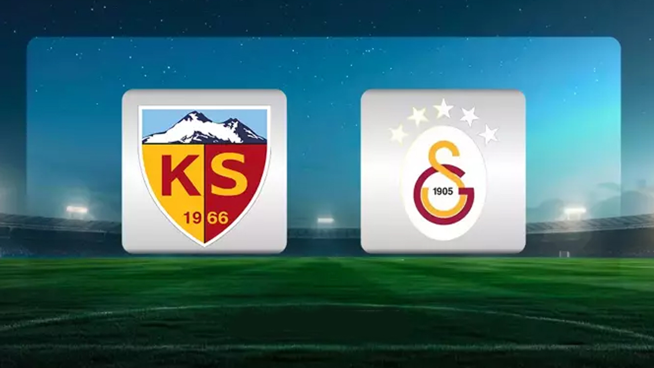 Kayserispor-Galatasaray maçı ne zaman, saat kaçta, hangi kanalda?