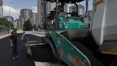 Melikgazi Belediyesi’nden İldem Bölgesi’nde kapsamlı asfalt çalışması!