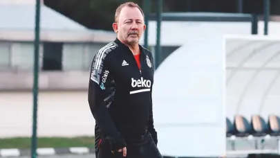 Sergen Yalçın, Beşiktaş'ta idmana çıktı!