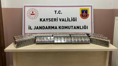 Kayseri’de 3 farklı tırdan 770 paket kaçak sigara ele geçirildi!