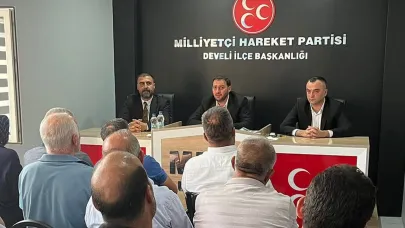 MHP İl Teşkilatından Develi çıkarması!