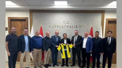 Vali Gökmen Çiçek, Fenerbahçe Heyetini Makamında Ağırladı!