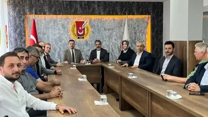 DEVA Partisi Kayseri İl Başkanlığı'ndan Gazeteciler Cemiyeti'ne Ziyaret!