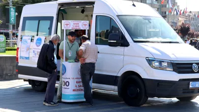 Kayseri'de tütünle mücadelede yeni dönem: ‘Mobil Sigara Bırakma Aracı' hizmete başladı!