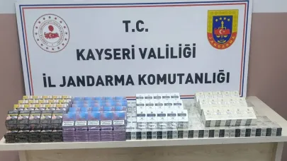 Tırdan 560 paket kaçak sigara ele geçirildi: 1 gözaltı!