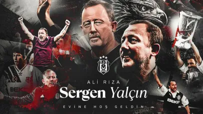 Sergen Yalçın 45 Ay Sonra Beşiktaş'a Dönüyor!