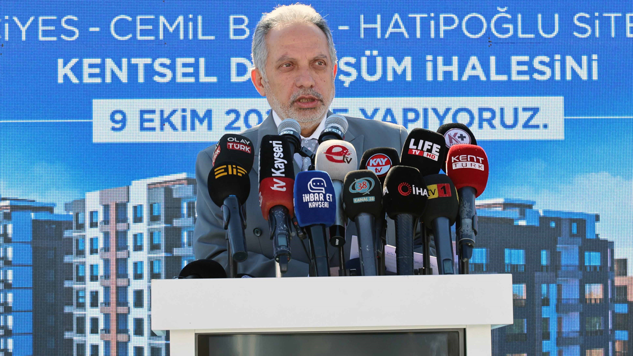 Talas’ta kentsel dönüşümde tarihi adım!