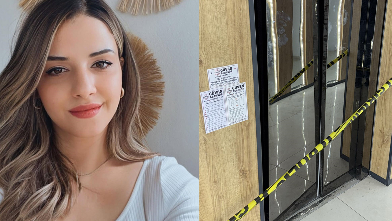 Halatı kopan asansör genç anneyi hayattan kopardı!