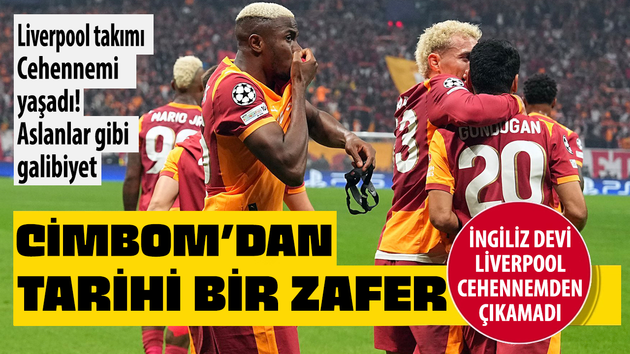 Galatasaray RAMS Park'ta Liverpool'u devirdi!