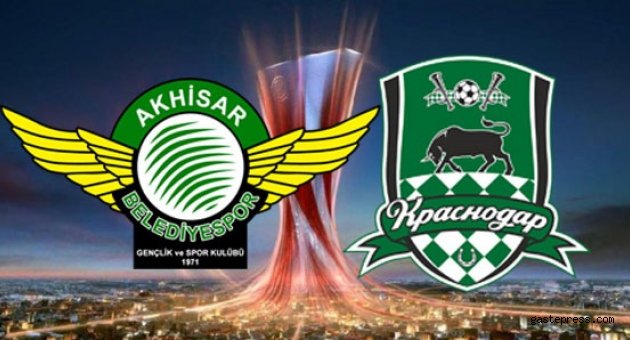 Akhisarspor, Avrupa Ligindeki İlk Maçında Krasnodar'a 1-0 Yenildi