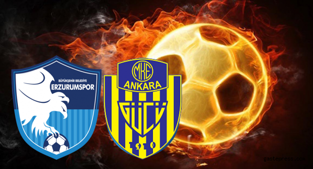 Ankaragücü, 10 Kişi Kaldığı Maçta Erzurumspor'u 1-0 Yendi