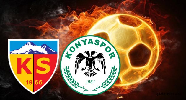 Atiker Konyaspor, Kayserispor'u Deplasmanda 2-0 Mağlup Etti
