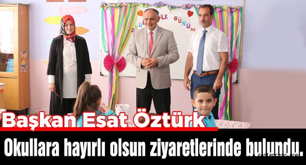 Başkan Öztürk Yeni Eğitim-Öğretim Yılını Kutladı