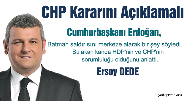 CHP Kararını Açıklamalı