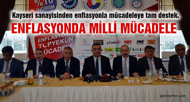 ENFLASYONDA MİLLİ MÜCADELE